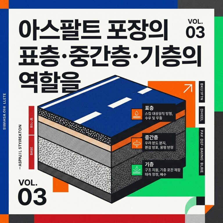 ai thumbnail poster 아스팔트 포장의 표층·중간층·기층의 역할을 1788182738