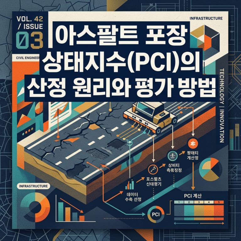 ai thumbnail poster 아스팔트 포장 상태지수PCI의 산정 원리와 평가 방법 1789218390