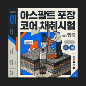 ai thumbnail poster 아스팔트 포장 코어 채취시험 1790083338