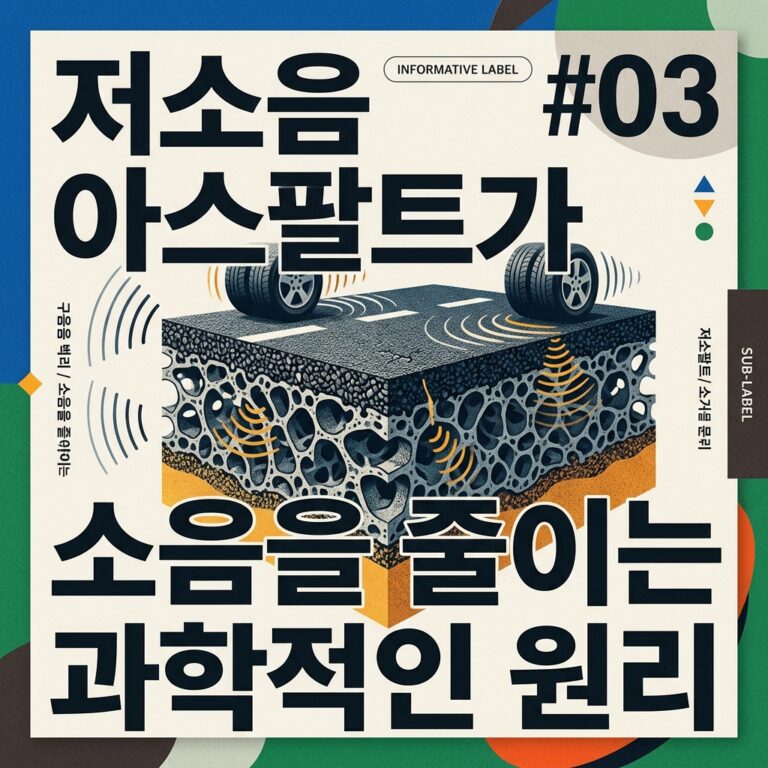ai thumbnail poster 저소음 아스팔트가 소음을 줄이는 과학적인 원리 1789218042